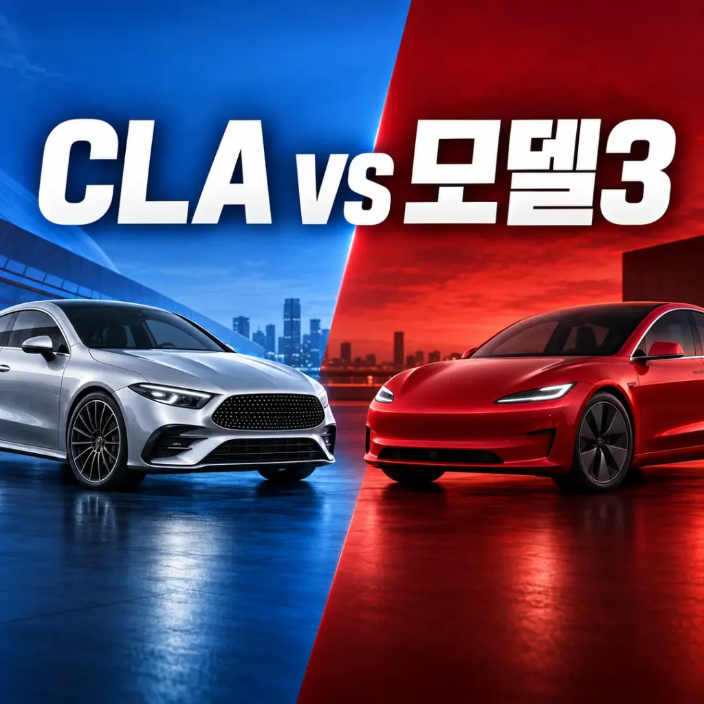 벤츠 CLA 전기차 vs 테슬라 모델3 비교|가격·주행거리·충전 차이