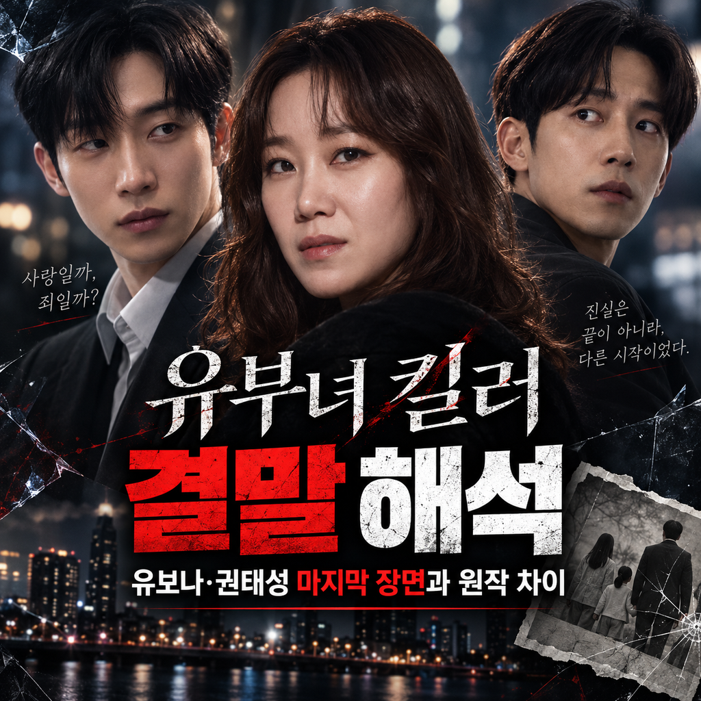유부녀 킬러 결말 해석|유보나·권태성 마지막 장면과 원작 차이 총정리