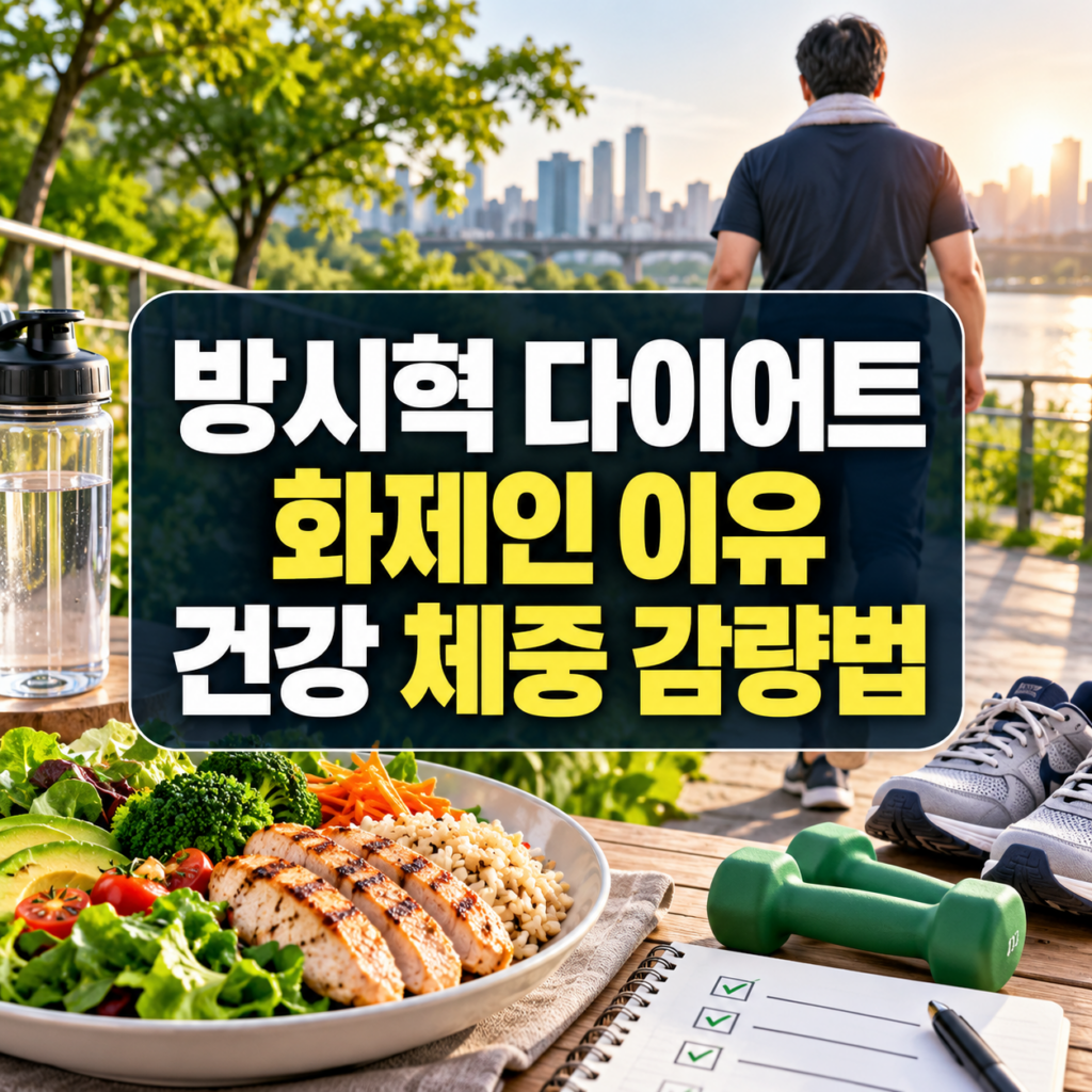 방시혁 다이어트 화제인 이유와 건강하게 체중 감량하는 현실적인 방법 정리