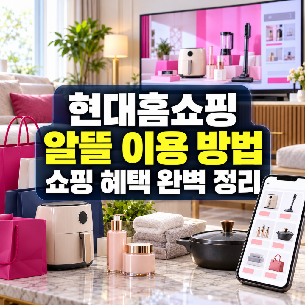 현대홈쇼핑 알뜰하게 이용하는 방법과 쇼핑 혜택 완벽 정리 가이드